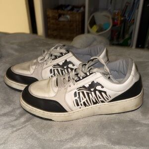 Batman Black and White Sneakers